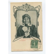 INDIA MAPUCHE CONCEPCION CHILE ANTIGUA TARJETA POSTAL ABORIGENES